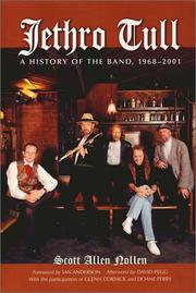 Cover of: Jethro Tull: A History of the Band, 1968-2001