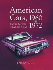 Cover of: American Cars, 1960-1972: Every Model, Year by Year