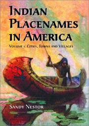 Cover of: Indian placenames in America by Sandy Nestor