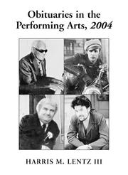 Cover of: Obituaries In The Performing Arts 2004: Film, Television, Radio, Theatre, Dance, Music, Cartoons and Pop Culture (Obituaries in the Performing Arts) (Obituaries in the Performing Arts)