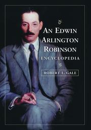 Cover of: An Edwin Arlington Robinson encyclopedia