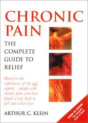 Cover of: Chronic Pain: The Complete Guide to Relief
