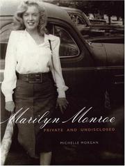 Cover of: Marilyn Monroe: Private and Undisclosed