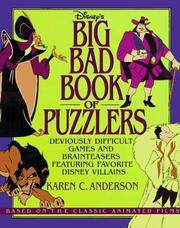 Cover of: Disney's big bad book of puzzlers by Karen C. Anderson
