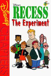Cover of: Recess: the experiment