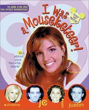 Cover of: I was a Mouseketeer!