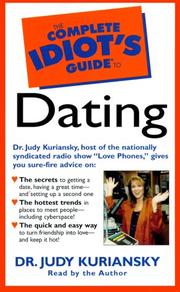 Cover of: The Complete Idiot's Guide to Dating