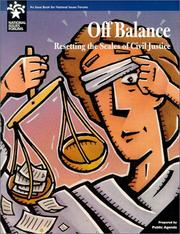 Cover of: Off Balance: Resetting the Scales of Civil Justice