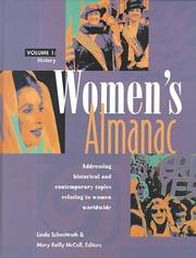 Cover of: Women's Almanac Edition 1.: Addressing Historical and Contemporary Topics Relating to Women Worldwide (Women's Reference Library)