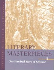 Cover of: Literary Masterpieces: One Hundred Years of Solitude (Literary Masterpieces)