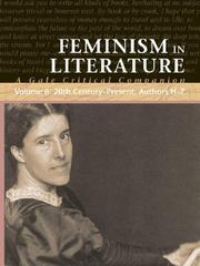 Cover of: Feminism in Literature: A Gale Critical Companion (6 volume set)