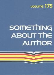 Cover of: Something About the Author v. 175