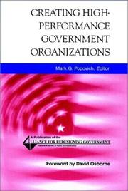 Cover of: Creating high performance organizations: practices and results of employee involvement and Total Quality Management in Fortune 1000 companies