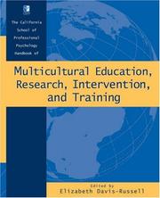 The California School of Professional Psychology handbook of multicultural education, research, intervention and training