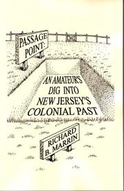 Cover of: Passage Point: an amateur's dig into New Jersey's colonial past