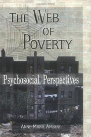 Cover of: The web of poverty: psychosocial perspectives