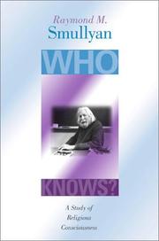 Cover of: Who Knows?: A Study of Religious Consciousness