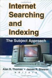Internet searching and indexing by Thomas, Alan R.