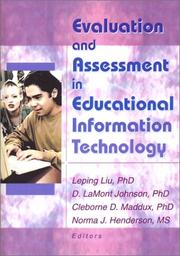 Cover of: Evaluation and Assessment in Educational Information Technology