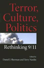 Terror, culture, politics : rethinking 9/11