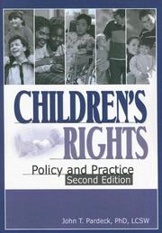 Cover of: Children's rights: policy and practice