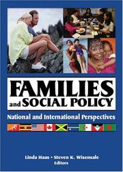 Cover of: Families And Social Policy: National And International Perspectives (Marriage & Family Review,)