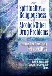 Cover of: Spirituality And Religiousness And Alcohol/other Drug Problems |
