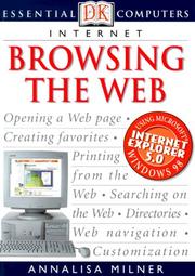Cover of: Browsing the web by Annalisa Milner