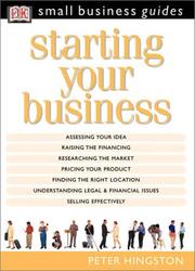 Cover of: Starting Your Business (Small Business Guides)