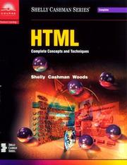 Cover of: HTML Complete Concepts and Techniques