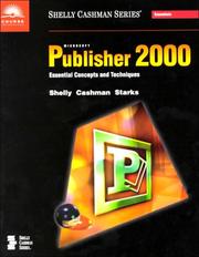 Microsoft Publisher 2000 : essential concepts and techniques