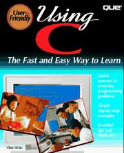 Cover of: Using C