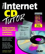 Cover of: Internet CD tutor