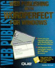 Cover of: Web publishing with WordPerfect for Windows