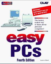 Cover of: Easy PCs by Suzanne Weixel