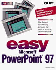 Cover of: Easy Powerpoint 97