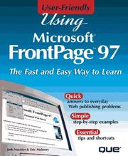Cover of: Using FrontPage 97