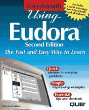 Cover of: Using Eudora
