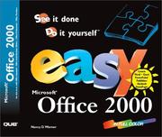 Easy Microsoft Office 2000 by Nancy D. Lewis