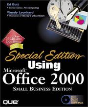 Special edition using Microsoft Office 2000