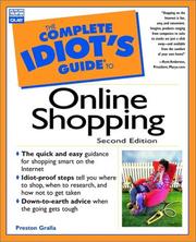 The complete idiot's guide to online shopping