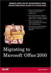 Cover of: Migrating to Microsoft Office 2000 by Laura Stewart
