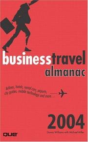 Cover of: The Business Travel Almanac