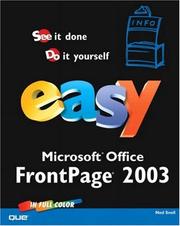 Easy Microsoft FrontPage 2003