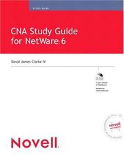 Cover of: Novell's CNA Study Guide for NetWare 6