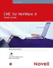 Cover of: CNE for Netware 6 study guide