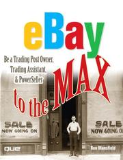 Cover of: eBay to the Max: Be a Trading Post Owner, Trading Assistant & PowerSeller