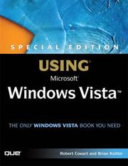 Special edition using Microsoft Windows Vista