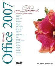 Microsoft Office 2007 on demand