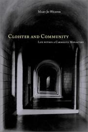 Cover of: Cloister and Community